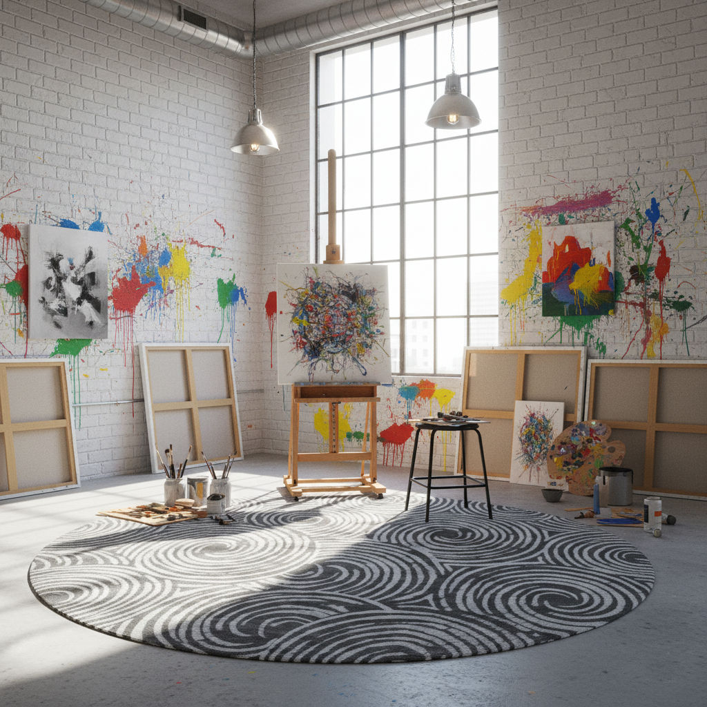 MODRA - Hand Tufted Pattern Carpet